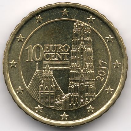 Austria : 10 Cents 2017