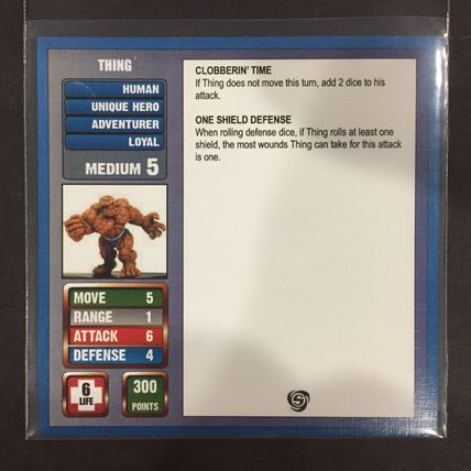 Heroscape: Custom Fantastic Four figures & cards