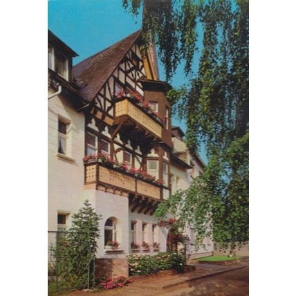 Pension Haus Weller Boppard Ritter Postcard