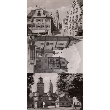 Weibenburg 3x German Real Photo Postcard s