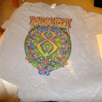 RICOCHET Pro Wrestling Crate T-shirt XL wrestler WWF WWE AEW PWG Smackdown Raw