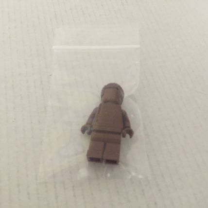 Official Lego Everyone is Awesome Brown Minifigure