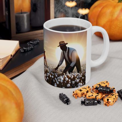 Downhome Sharecropping In the Heat of the Day #1 11oz Ceramic Coffee Mug