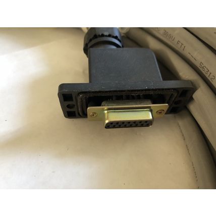 NEW INTERCON ROBOTIC/MACHINE CABLE ASSEMBLY CORDSET GMPG-002-012,E15402,20233,EV