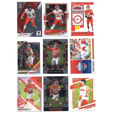 15 PATRICK MAHOMES CARDS LOT 53
