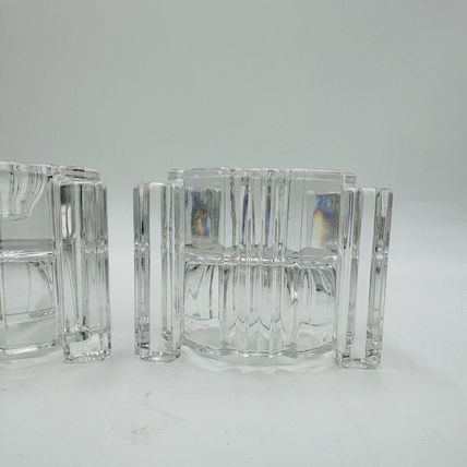 Vintage Set of 2 Lenox Fine Crystal Votive or Candle Stick/Tapper Holders