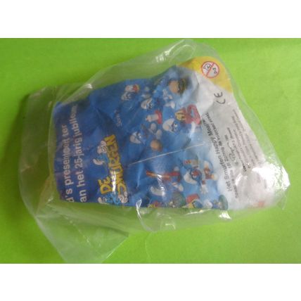 McDonalds 25th anniversary smurf Brand new in a sealed bag