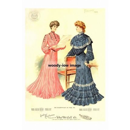 rp10634 - Ladies Fashion from 1904 - ideal to frame - print 6x4