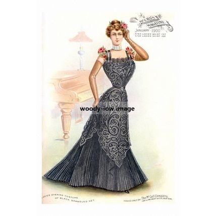 rp10631 - Ladies Fashion from 1899 - ideal to frame - print 6x4