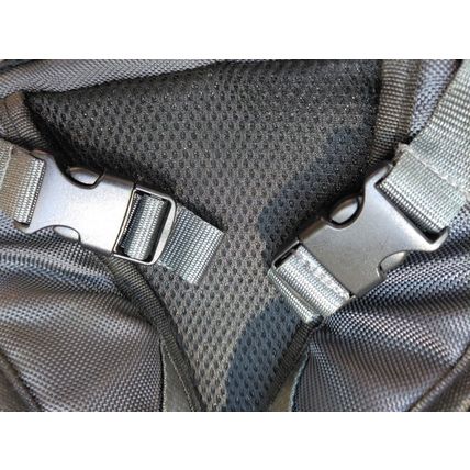 Columbia Summit Rush Backpack Diaper Bag Grey w/Changing Pad & Car Window Shades