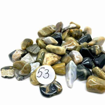 Natural Tumblestones 10-30mm BUY 6 get 6 FREE Chakra Healing Crystals Set Reiki