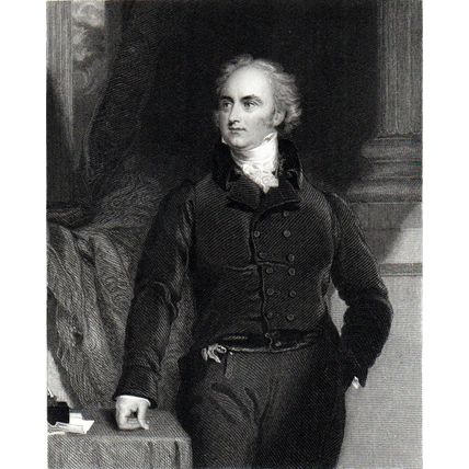 SIR ASTLEY PASTON COOPER 1842 William Henry Mote ANTIQUE ENGRAVING