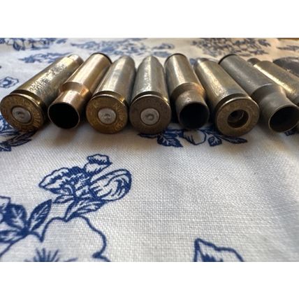Spent brass 308 rifle casings Old Bullet Shells Military Headstamps