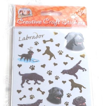 Dog breed craft stickers many breeds available 29 designs peel and stick