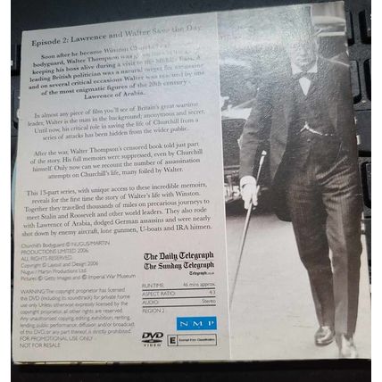 Churchills Bodyguard DVD Promo The Telegraph Lawrence And Walter Save The Day