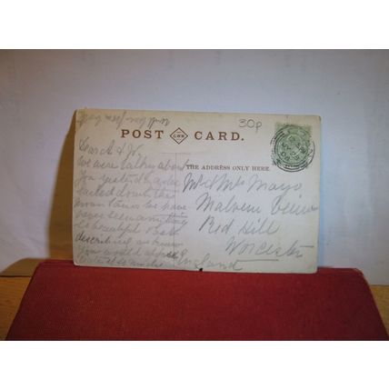A HIGHLAND WASHING, SCOTLAND used antique postcard 1908 pm =