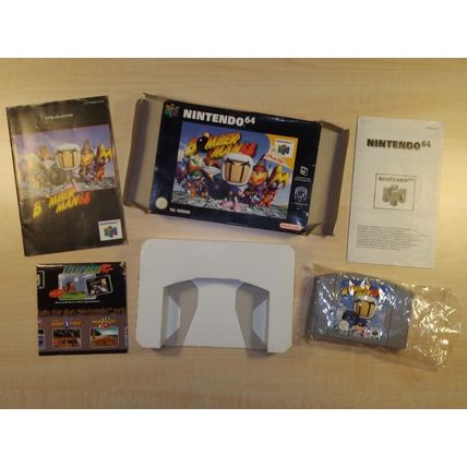Bomberman 64 Nintendo Hudson PAL Germany Made in Japan 1997