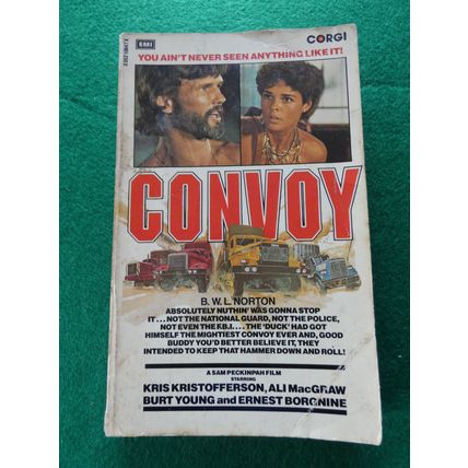 CONVOY FILM TIE IN 1978 CORGI BOOKS PAPERBACK
