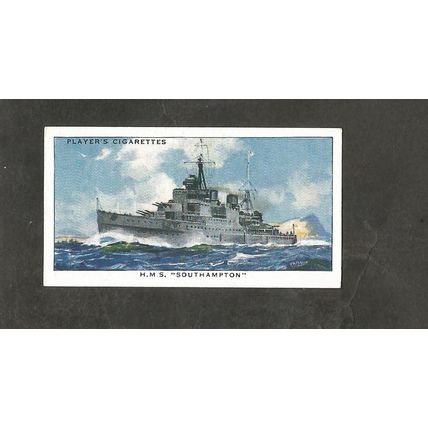 Players Modern Naval Craft 1939 #8 HMS Southampton