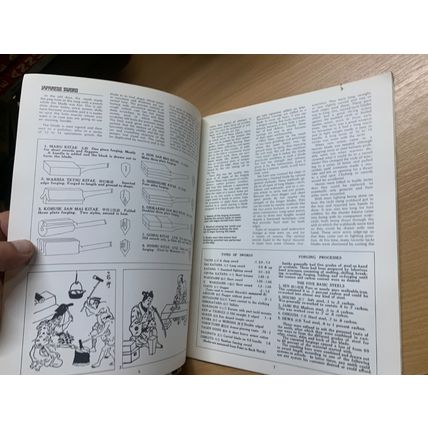 RARE* 1973 "INTRODUCTION TO JAPANESE SWORDS" LARGE THIN PAPERBACK BOOK (LL)