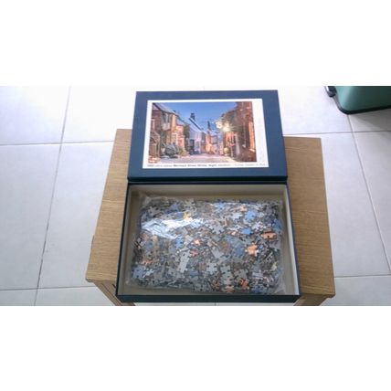 MERMAID STREET, RYE, WINTER NIGHT Jigsaw Puzzle (1000 Piece) Purdie Gallery