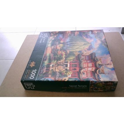 SECRET TEMPLE Jigsaw Puzzle (1000 Piece) Corner Piece Puzzles