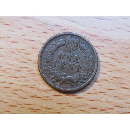 1891 USA 1 Cent Indian Head Coin