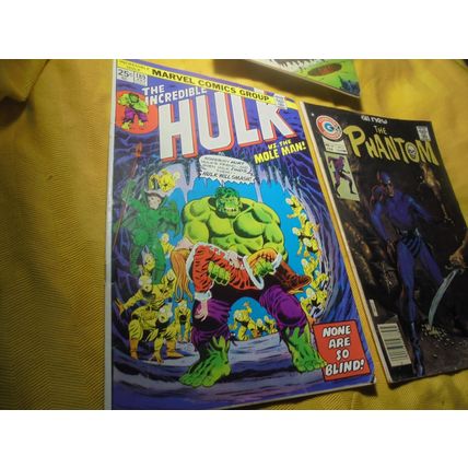 HULK # 189, The PHANTOM #69 & SHAZAM! # 24 Bronze Age Lot! $15.00 obo!!