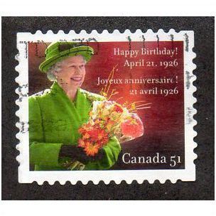 CAN 2006 51c 'QUEENS BIRTHDAY' FINE USED (EBID27-634)