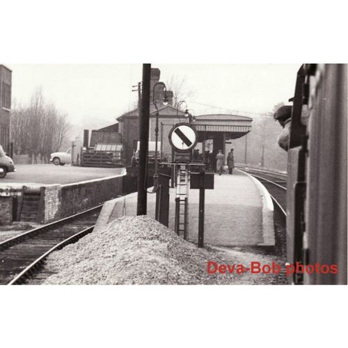 Railway Photo Oxted Station Looking North 1950's Uckfield Branch Junction