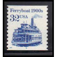 2466 32c Ferryboat Fine MNH LGG CNS 5 PA6315