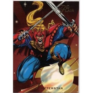 MARVEL 1994 FLAIR card # 79 SHATTERSTAR
