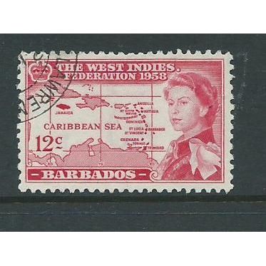 barbados stamps sg303 sg 303 caribbean federation vfu