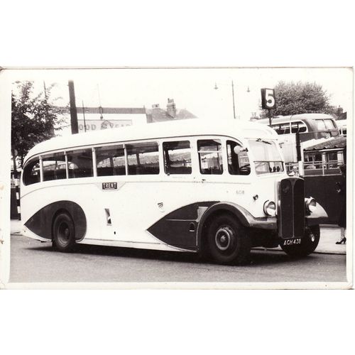 Bus Photo Trent Motor Traction 608 AEC Regal III Windover Huntingdon ACH438