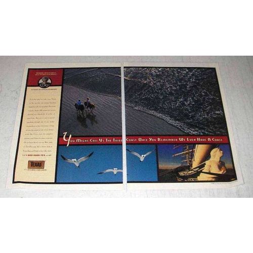 1996 Texas Tourism Ad - Might Call Us The Third Coast
