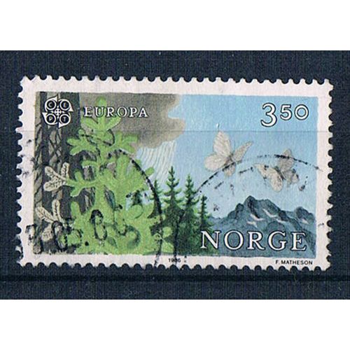 Norway 1986 SG980 No4 Europa 3K50 Used Stamp