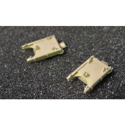 O/On3/On30 WISEMAN BACK SHOP BRASS PARTS BS-225 STEAM LOCOMOTIVE ASH PAN DOORS