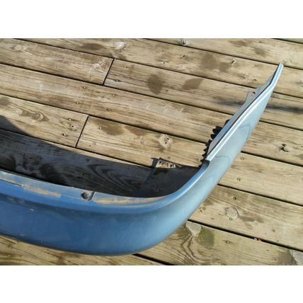 BMW Z3 Genuine Rear Bumper + Tow Hook Cover Reinforcement Bar Atlanta Blue