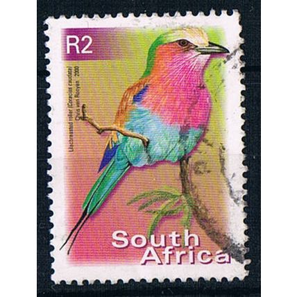 South Africa 2000 SG1224 S.A.19 Lilac Breasted Roller 2r Used Stamp