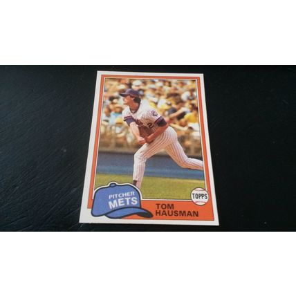1981 Topps Card # 359 Tom Hausman Very Good-Excellent (4) New York Mets