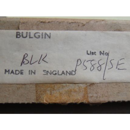 Bulgin Vintage P556 Vintage Right Angle IEC Mains Connector NOS Confined Rack