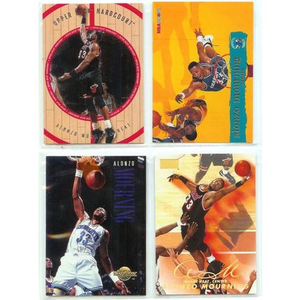 Alonzo Mourning 9x card lot