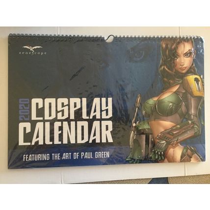 Zenescope Sexy 2020 Cosplay Calendar 11" x 17"