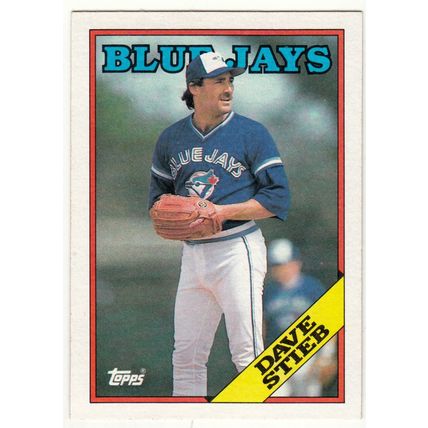 1988 Topps baseball card 775 Dave Stieb