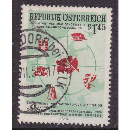 Austria 1956 Town Planning Congress Fine Used SG 1284 VGC