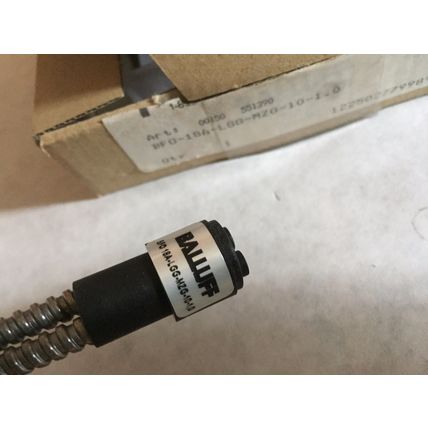 new BALLUFF BFO-18A-LGG-MZG-10-1.0 FIBER OPTIC SENSOR CABLE,AY
