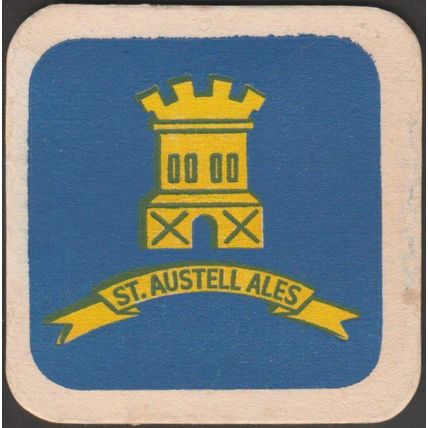 St Austell Extra, 1961 - St Austell Ales Beer Mat