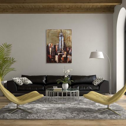 Empire Art Direct "The Empire State Building" Mixed Media Wall Art-40 x 30x 2.8"
