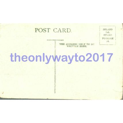 Happy New Year, National Gallery, London, England, Postcard