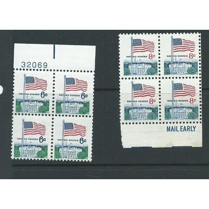 usa united states of america sg1318 mnh sg 1318 set flag issue